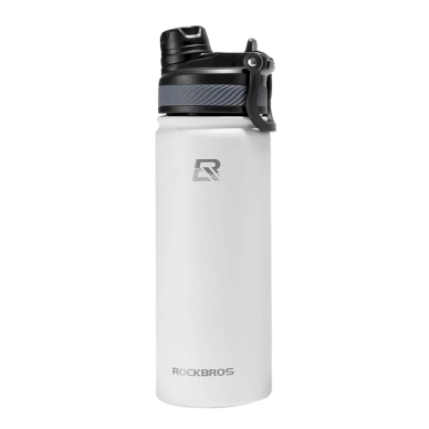 Rockbros 35210029005 bicycle thermal bottle drinks 530 ml - baltas