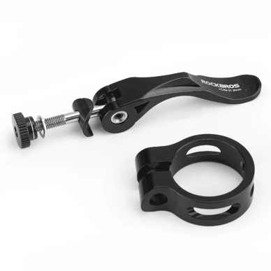 Rockbros 41210092001 bicycle seat clampquick release - Juodas 6