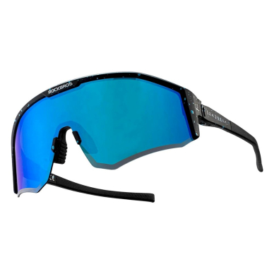 Rockbros SP297 polarizing cycling glasses - Juodas