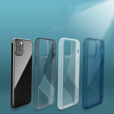 S-Case Lankstus Tpu Dėklas Huawei P40 Lite E Juodas 2