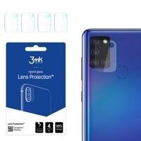 Apsauginis stikliukas kamerai 3MK Samsung Galaxy A21s 4 vnt.