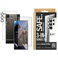 SAFE by PanzerGlass Set Dėklas + Protective Film + Camera Protector Samsung Galaxy S24 Ultra