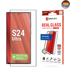 [Užsakomoji prekė] Samsung Galaxy S24 Ultra - Displex Real Stikliukas 3D + Case - Skaidrus