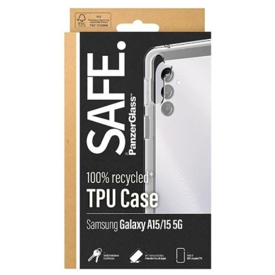 SAFE by PanzerGlass Dėklas Samsung Galaxy A15 / A15 5G - Permatomas 3