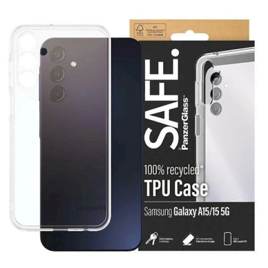 SAFE by PanzerGlass Dėklas Samsung Galaxy A15 / A15 5G - Permatomas