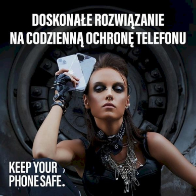 SAFE by PanzerGlass recycled TPU Dėklas iPhone 15 Plus - Permatomas 4