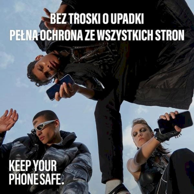 SAFE by PanzerGlass recycled TPU Dėklas iPhone 15 Plus - Permatomas 5