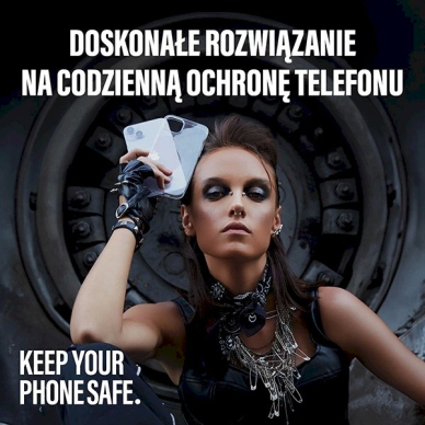 SAFE by PanzerGlass recycled TPU Dėklas iPhone 15 Pro - Permatomas 4