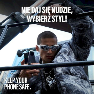 SAFE by PanzerGlass recycled TPU Dėklas iPhone 15 Pro - Permatomas 7