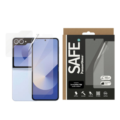 SAFE by PanzerGlass set Apsauginis stiklas + plėvelė Samsung Galaxy Z Flip 6 1