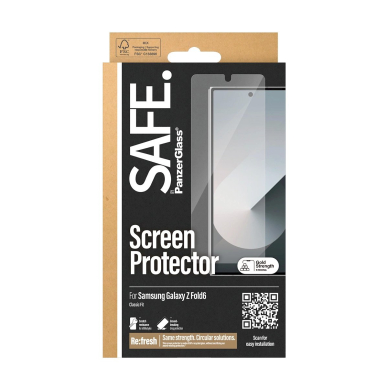 SAFE by PanzerGlass Apsauginis stiklas Samsung Galaxy Z Fold 6 3