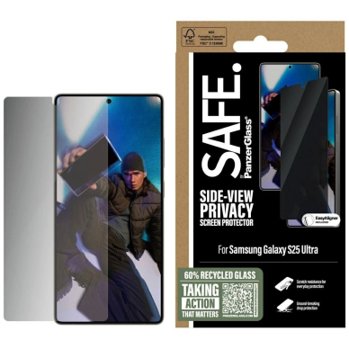 SAFE by PanzerGlass Ultra-Wide Fit Privacy Apsauginis stiklas Samsung Galaxy S25 Ultra