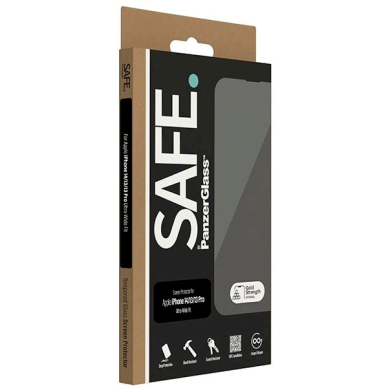 SAFE by PanzerGlass Ultra-Wide Fit Apsauginis stiklas iPhone 14/13/13 Pro 3