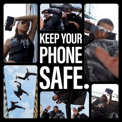 SAFE by PanzerGlass Ultra-Wide Fit Apsauginis stiklas iPhone 15 2