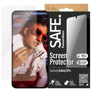 SAFE by PanzerGlass Ultra-Wide Fit Apsauginis stiklas Samsung Galaxy S24+