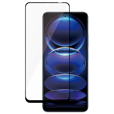 SAFE by PanzerGlass Ultra-Wide Fit Apsauginis stiklas Xiaomi Redmi Note 12 5G / 12 4G / Poco X5 -Juodas  1