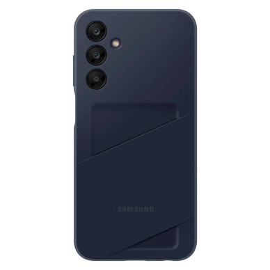 Originalus Dėklas Samsung Card Slot Case EF-OA256TBEGWW with card slot for Samsung Galaxy A25 5G - Juodas / Mėlynas