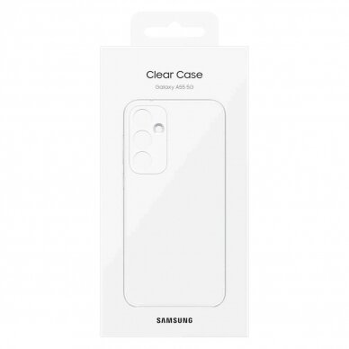 Samsung Clear Dėklas EF-QA556CTEGWW Samsung Galaxy A55 - Permatomas 4