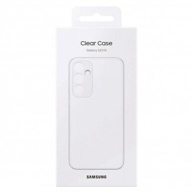 Samsung Clear Case EF-QS711CTEGWW for Samsung Galaxy S23 FE - permatomas 3