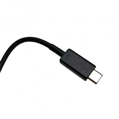 [Užsakomoji prekė] Samsung - Data Cable (EP-DG977BBE), Type-C to Type-C, 100W, 0.98m - Juodas (Bulk Packing) 3