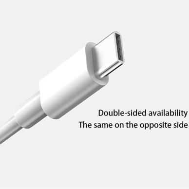 Akcija! Samsung - Data Cable (EP-DG977BWE), Type-C to Type-C, 100W, 0.98m - Baltas (Bulk Packing)  7