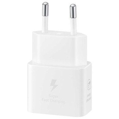 Samsung EP-T2510NWEGEU 25W SFC USB-C GaN wall Įkroviklis  - baltas 1