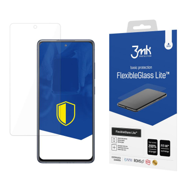 Akcija! LANKSTUS HIBRIDINIS STIKLAS 3MK FLEXIBLE GLASS LITE Samsung Galaxy S20 FE 5G