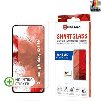 [Užsakomoji prekė] Samsung Galaxy S21 FE 5G - Displex Smart Flexi Stikliukas - Skaidrus