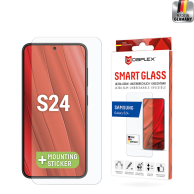 [Užsakomoji prekė] Samsung Galaxy S24 - Displex Smart Flexi Stikliukas - Skaidrus