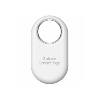 [Užsakomoji prekė] Samsung - Galaxy SmartTag2 (EI-T5600BWEGEU) - Bluetooth 5.3, Anti-Loss Device - Baltas