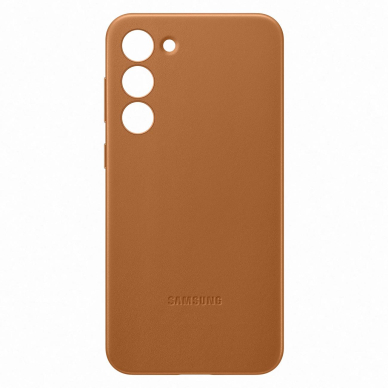 Dėklas Samsung Leather Cover Samsung Galaxy S23 Plus Rudas (EF-VS916LAEGWW) 3