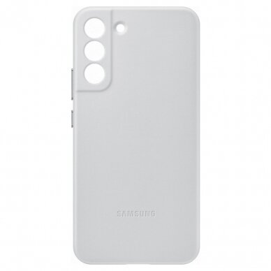 Dėklas Samsung Leather Cover Samsung Galaxy S22 Plus Pilkas (EF-VS906LJEGWW) 2