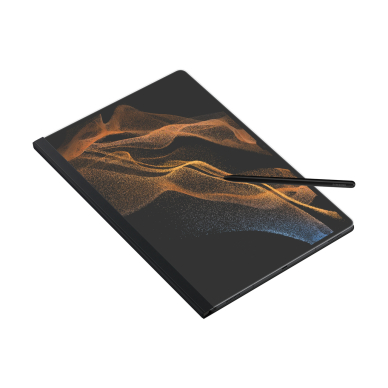 Akcija! Originalus dėklas Samsung Note View Cover Flip Case Samsung Galaxy Tab S8 Ultra Juodas (EF-ZX900PBEGEU)  4