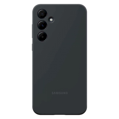 Dėklas Samsung Silicone Case EF-PA556TBEGWW Samsung Galaxy A55 - Juodas