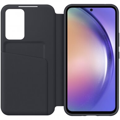 Originalus Dėklas Samsung Smart View Wallet Samsung Galaxy A54 5G Juodas (EF-ZA546CBEGWW) 2