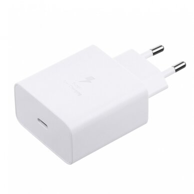 [Užsakomoji prekė] Samsung - Wall Charger TA865W (GP-PTU020SODWQ) - Type-C, 65W - Baltas