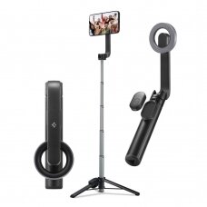 [Užsakomoji prekė] Selfie lazda Compatibil MagSafe, 67cm - Spigen S570W - Juodas