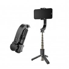 [Užsakomoji prekė] Selfie lazda Stabil su trikoju, 70cm - Techsuit (L08Mini) - Juodas