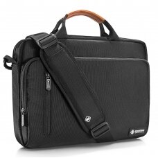 [Užsakomoji prekė] Krepšys Laptop 14″ - Tomtoc Defender Laptop Briefcase (A43D3D1) - Juodas