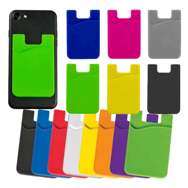 Self-adhesive card case for the back of the phone - Mėlynas 2