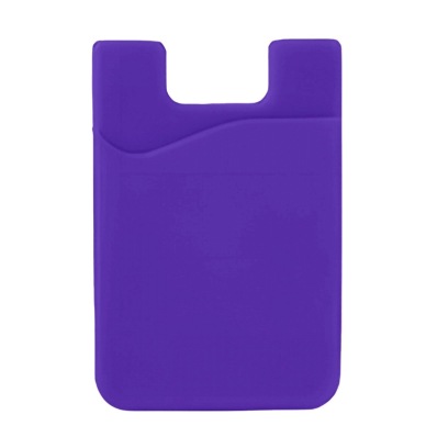 Self-adhesive card case for the back of the phone - Violetinis