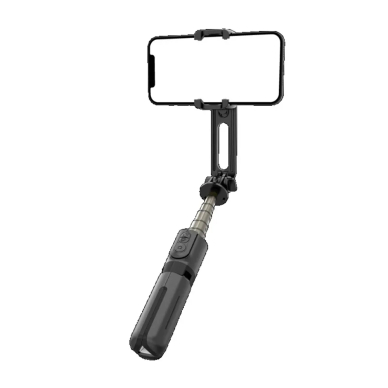 [Užsakomoji prekė] Selfie lazda su trikoju, 70cm, Mini - Techsuit (L18Mini) - Juodas 3