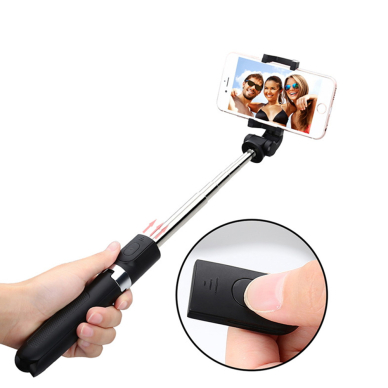 [Užsakomoji prekė] Selfie Stick si Trepied - Techsuit (L01) - Juodos spalvos 4