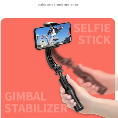 [Užsakomoji prekė] Selfie lazda Stabil su trikoju, 70cm - Techsuit (L08Mini) - Juodas 1