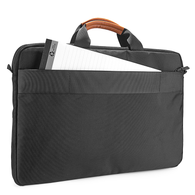 [Užsakomoji prekė] Krepšys Laptop 17 inch - Tomtoc Laptop Shoulder Bag (A42G1D1) - Juodas 2