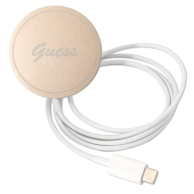 Dėklas su pakrovėju Set Guess Marble MagSafe GUBPP14SHMEACSK iPhone 14 Juodas 7