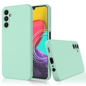 Silikoninis dėklas skirta Samsung Galaxy A14 5G / Galaxy A14 silicone cover mint žalias 1