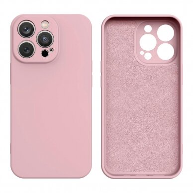 Dėklas Silicone case for iPhone 14 Plus Rožinis 1