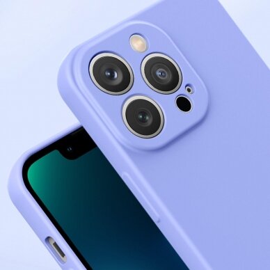 Dėklas Silicone iPhone 13 Pro Max Juodas 7