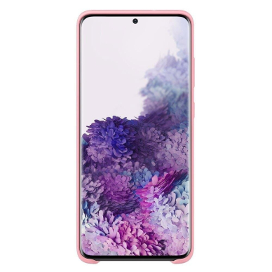 Dėklas Silicone Soft Flexible Rubber Samsung Galaxy A72 4G tamsiai mėlyna 1